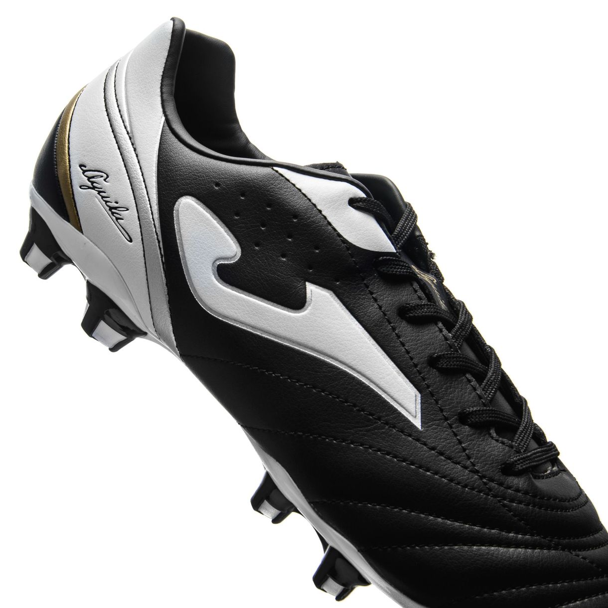 Authentic Joma Turf Soccer Shoes Aguila 601 Color Black 