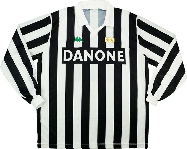 Kappa 1993-94 Juventus Match Worn Home Shirt - Football Shirt