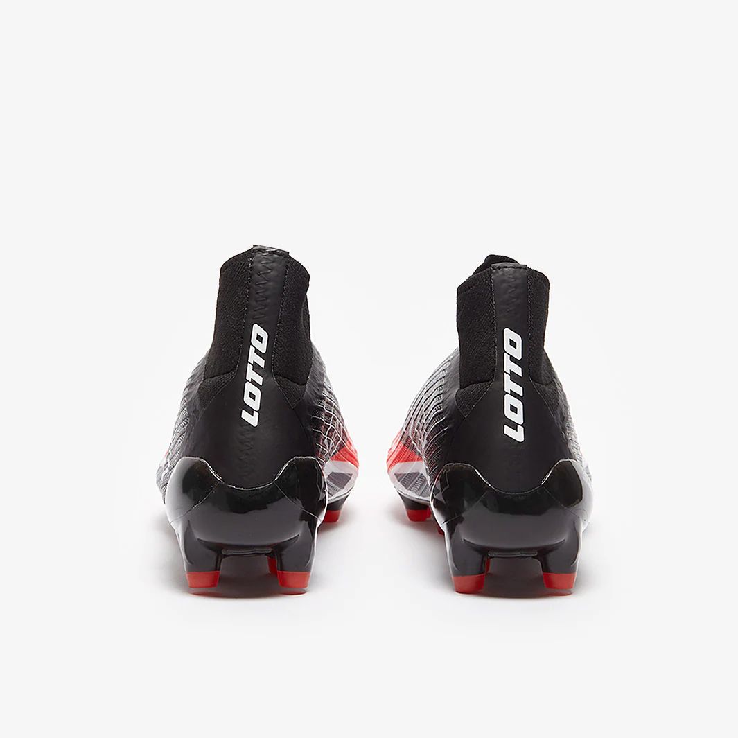 Lotto Solista 100 IV Gravity FG - All Black / White / Cliif Red