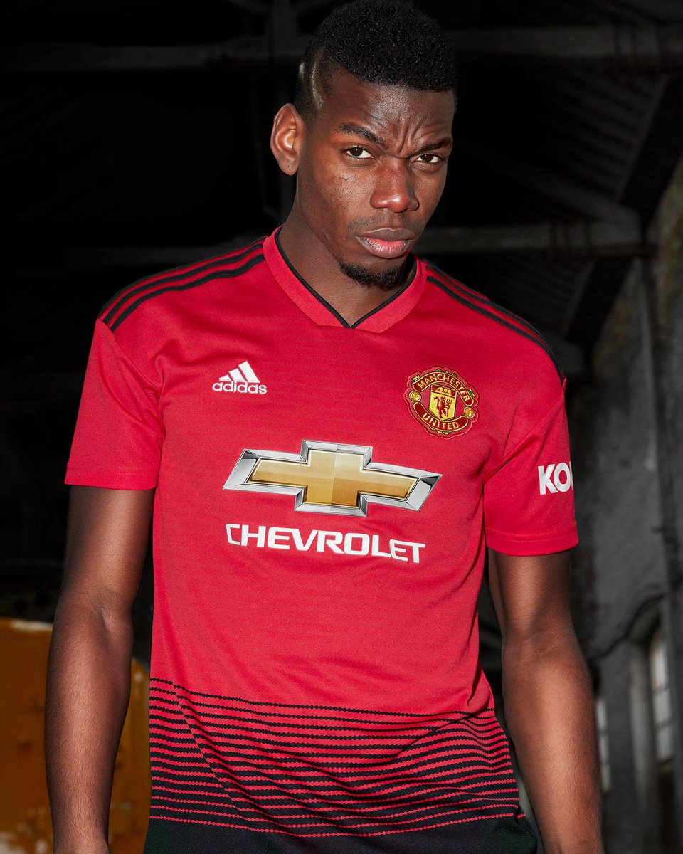 Manchester United 2018 19 Adidas Home Kit