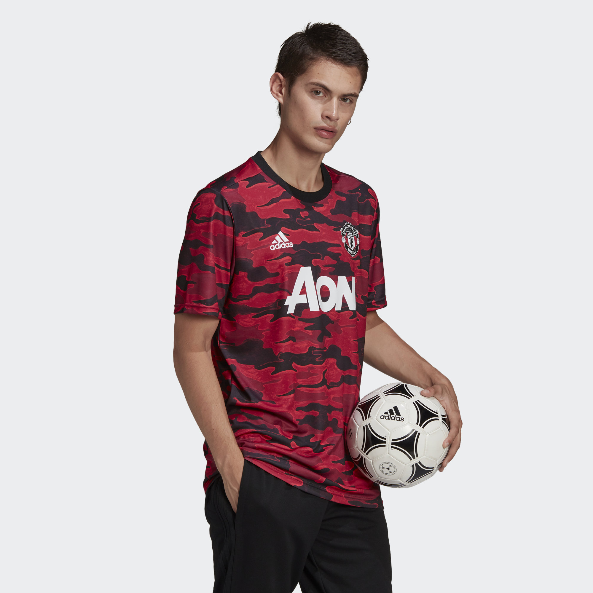 Manchester United 2020-21 Adidas Pre-Match Jersey - Glory ...