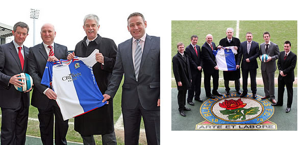 Crown Paints is to be the new club sponsor of Blackburn Rovers. Crown Paints is to be the new club sponsor of Blackburn Rovers.