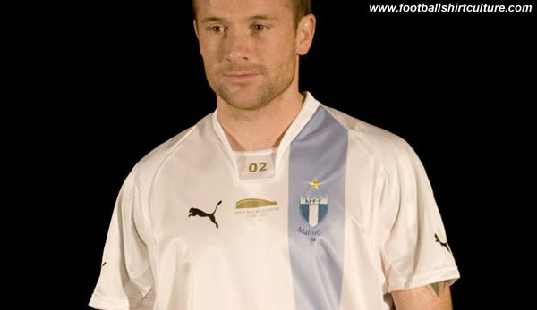 Malmö FF 2008 limited edition anniversary shirt