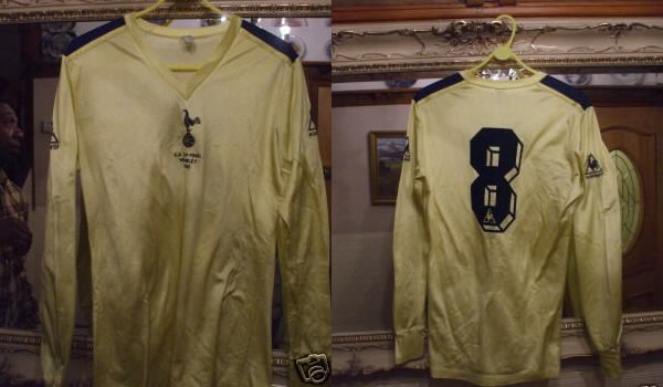 Tottenham Hotspur 1982 cup final shirt Tottenham Hotspur 1982 cup final shirt