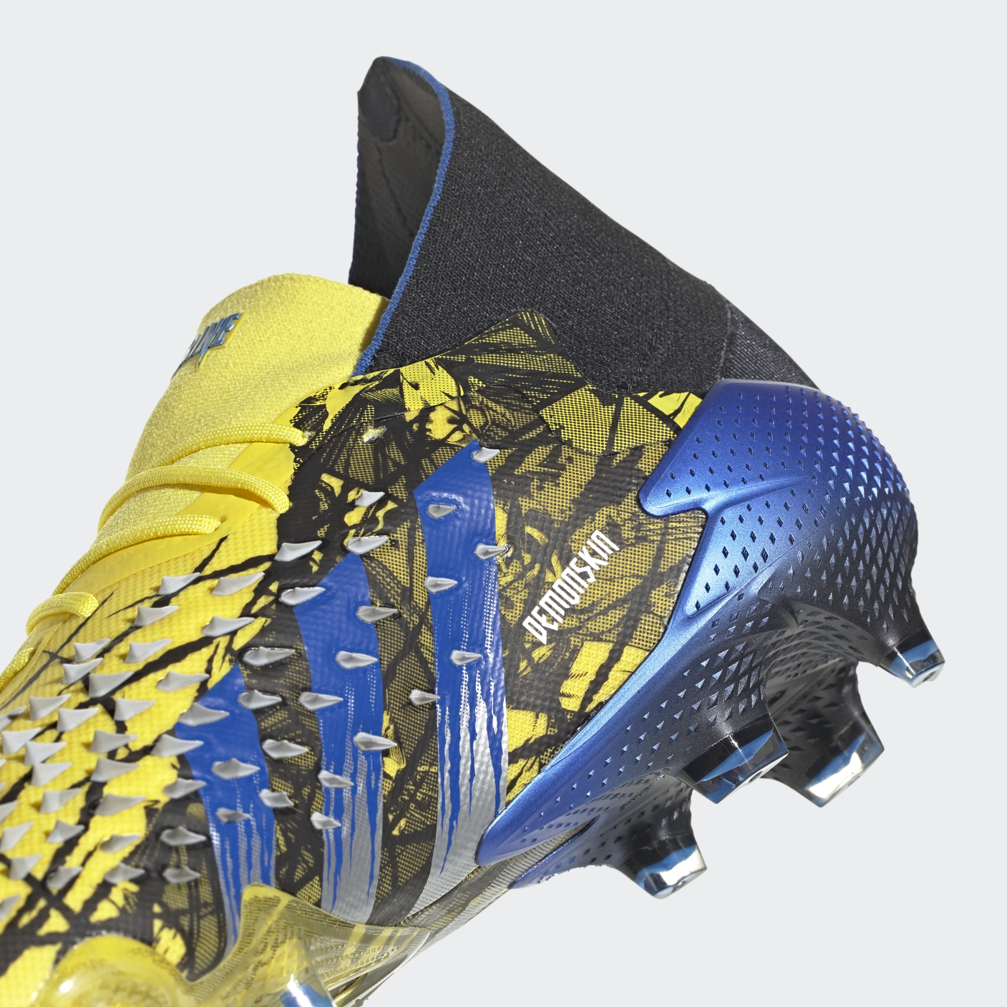 Marvel X Adidas Predator Freak.1 FG - Bright Yellow / Blue / Core