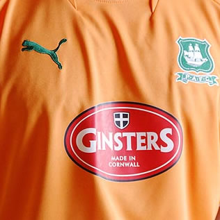 This is the new Plymouth Argyle new tangerine and green away kit for the 2008/09 season made by Puma This is the new Plymouth Argyle new tangerine and green away kit for the 2008/09 season made by Puma