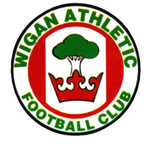 Wigan Athletic unveiled their brand new club crest . It appears to be a re-working of Latics' famous tree and crown crest.