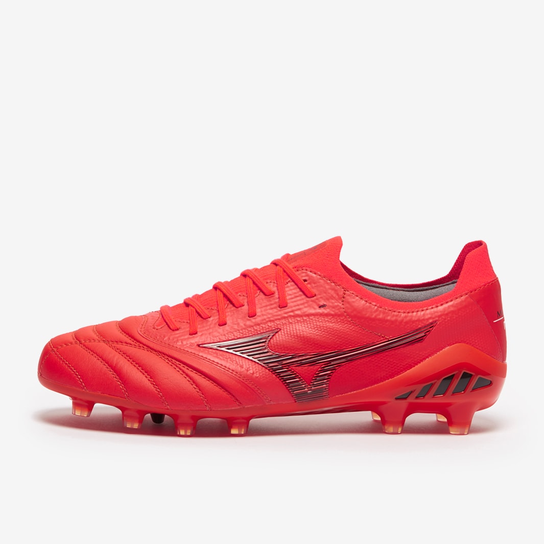 Mizuno Morelia Neo 3 ß Made In Japan FG Ignition Red - Ignition 