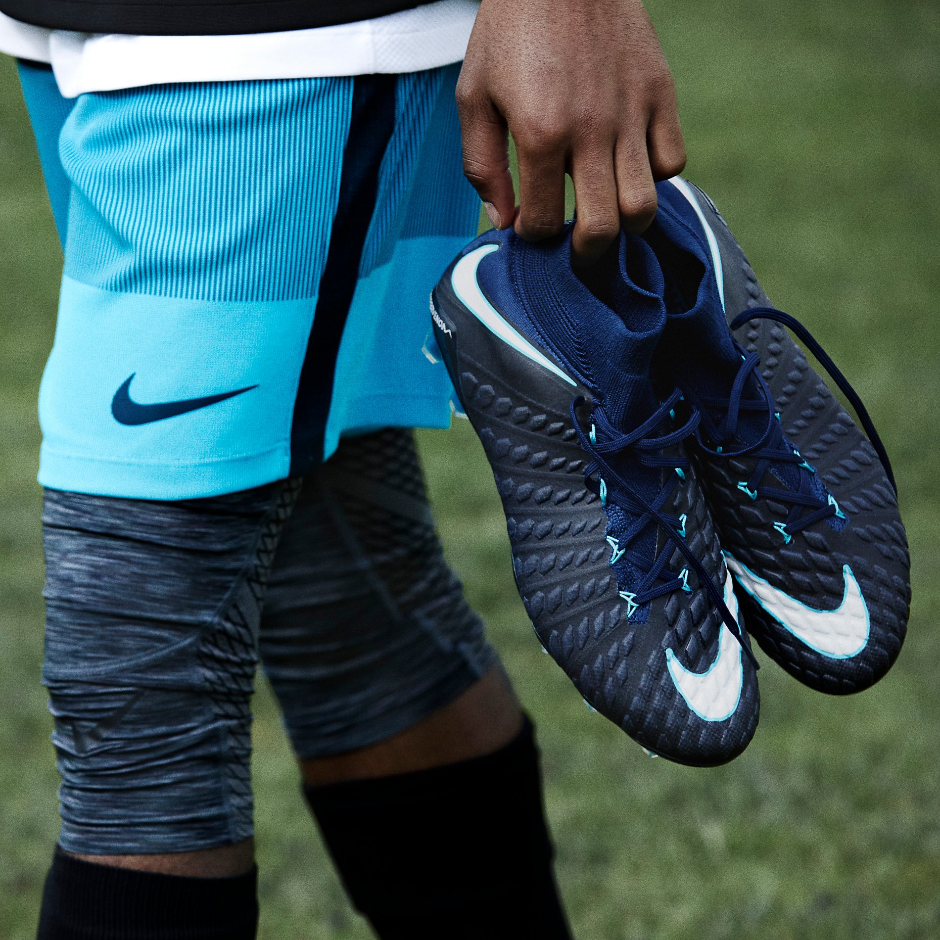 Nike Hypervenom 3 DF FG & Ice Obsidian / Gamma Blue / Glacier Blue / White - Football Shirt - Latest Football Kit News and More