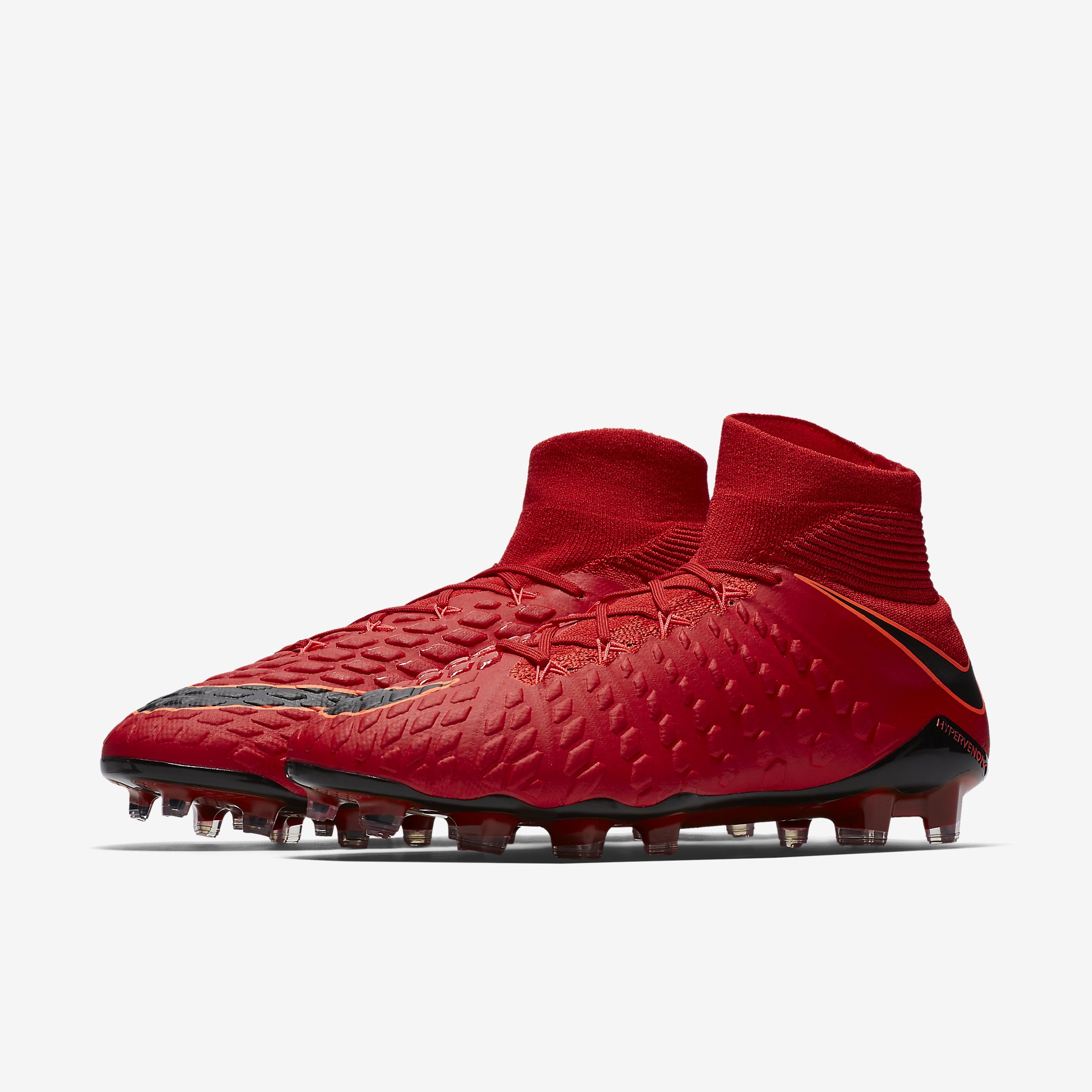 Nike Hypervenom Phantom 3 DF FG Fire & Ice - University Red / Bright Crimson Black - Shirt Culture - Latest Football Kit News and More