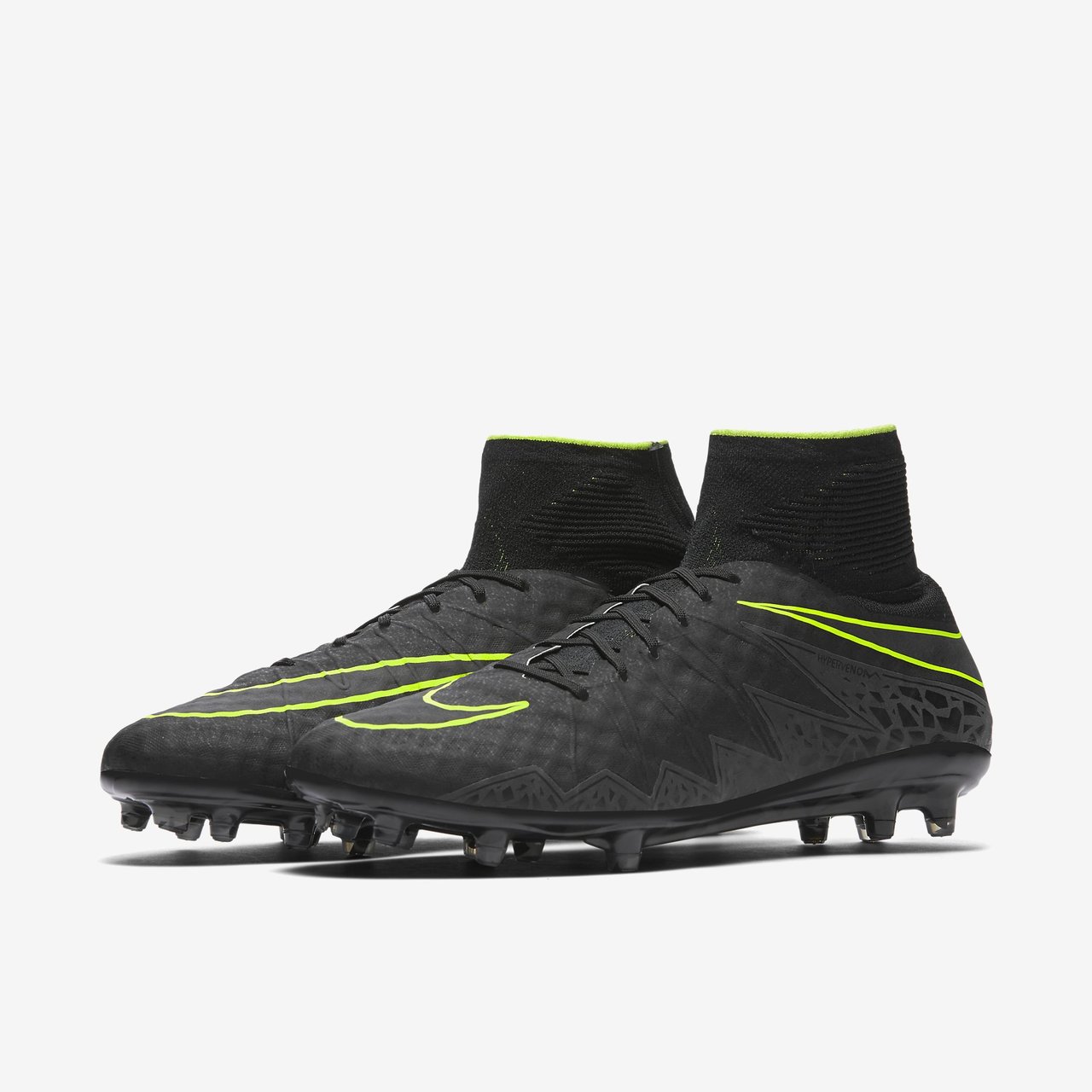 nike hypervenom phantom 2 black volt
