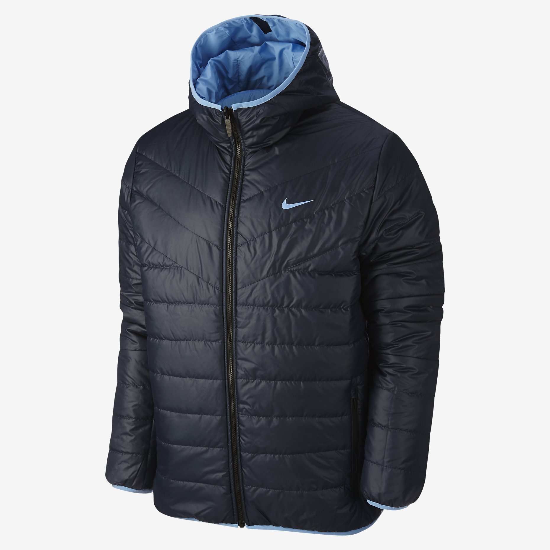Nike Manchester City FC Core Padded Reversible Jacket - Field Blue ...