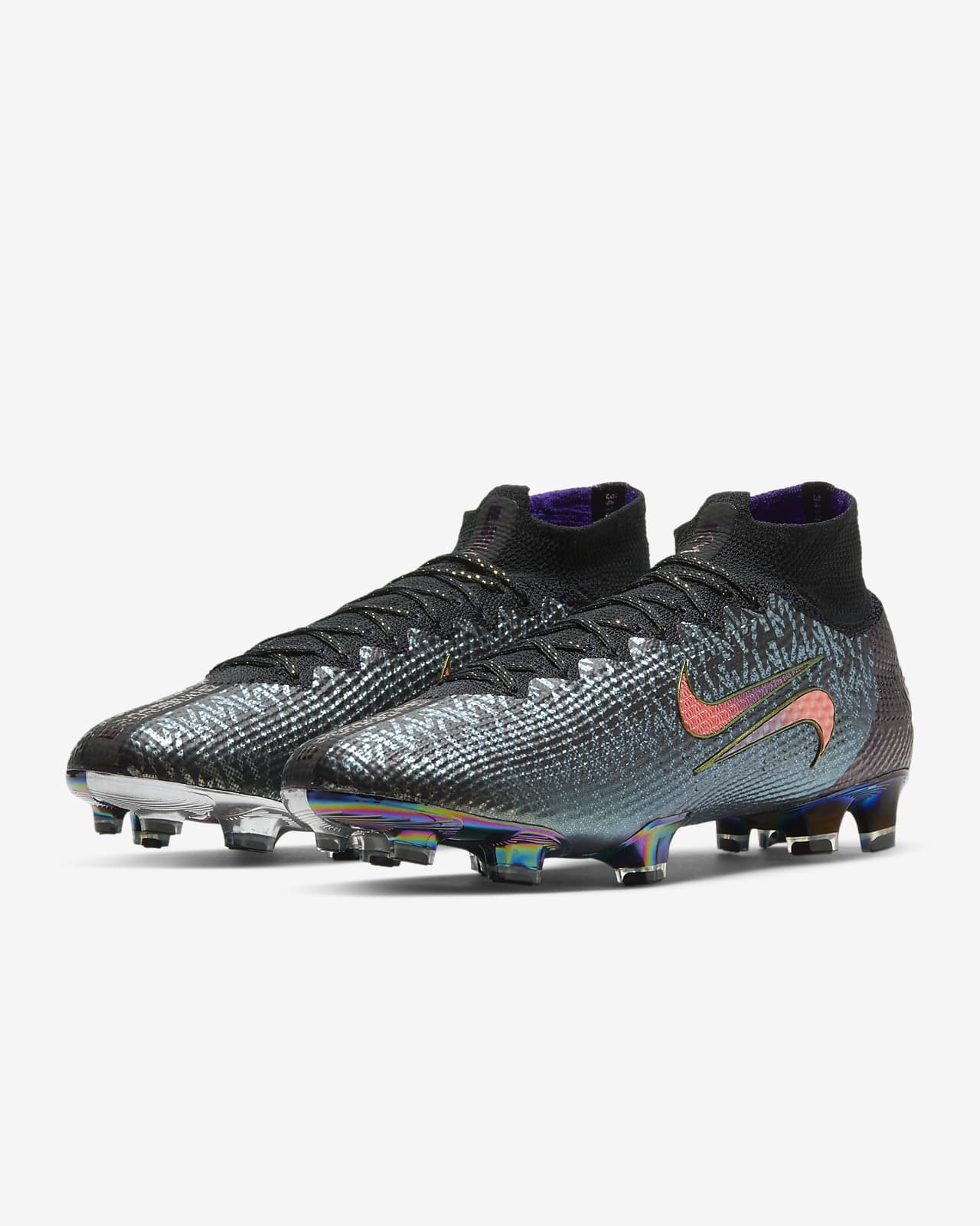 nike mercurial superfly purple silver crimson