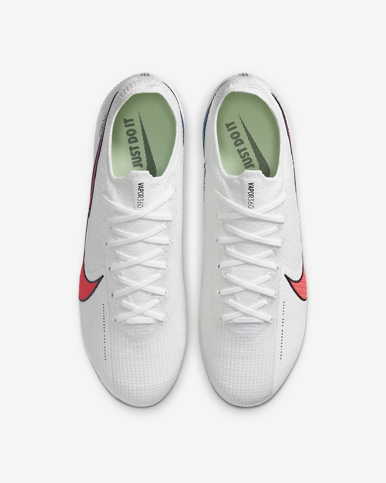 Nike Mercurial Vapor 13 Elite FG Flash Crimson - White / Hyper Jade ...