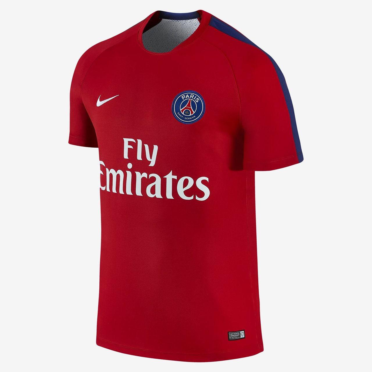 Nike Paris Saint-Germain Pre-match 2 Football Shirt - University Red ...