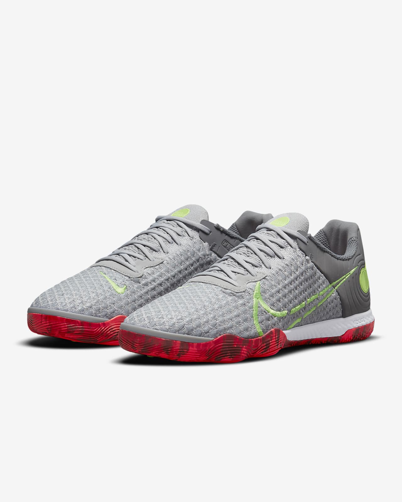Nike React Gato - Grey Fog / Wolf Grey / Bright Crimson / Ghost Green -  Football Shirt Culture - Latest Football Kit News and More