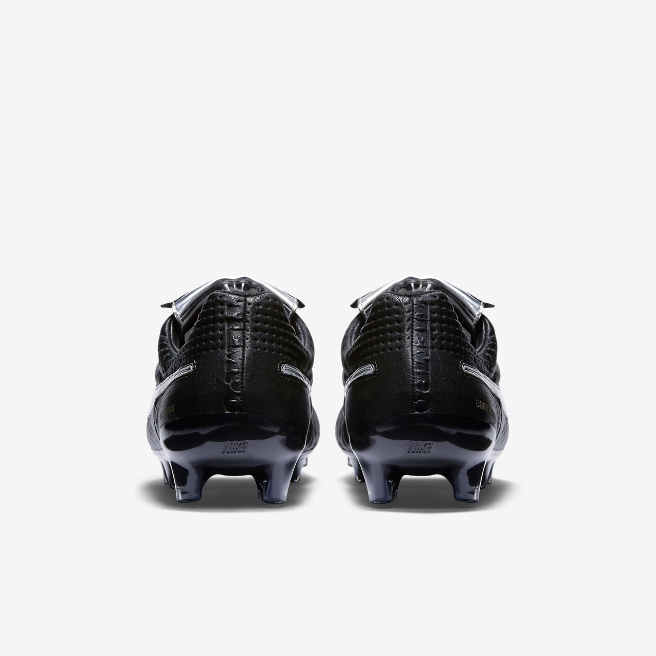 Nike Tiempo Legend V Premium FG - Totti - Black / Black / Chrome ...