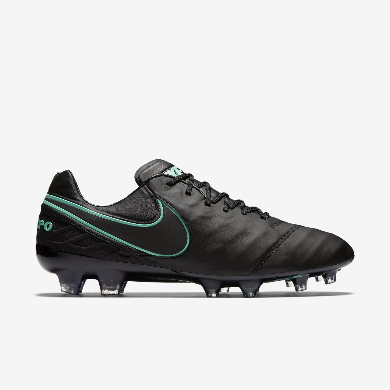Nike Tiempo Legend VI FG - Pitch Dark Pack - Black / Hyper Turqouise ...
