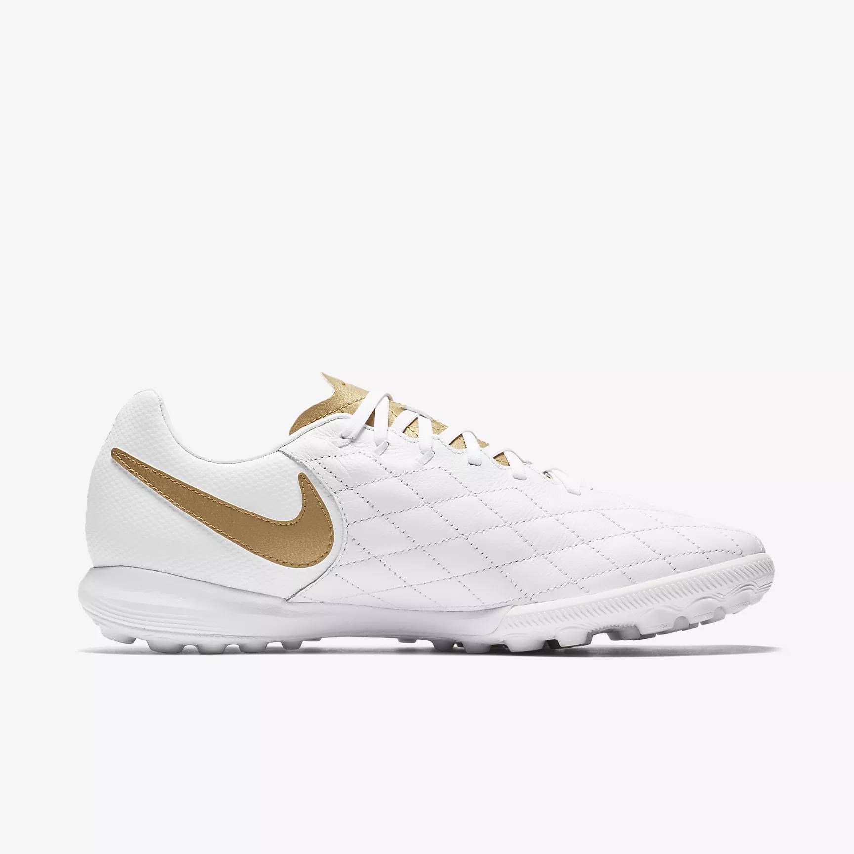 Exclusion Mixed Laziness Nike TiempoX Lunar Legend VII Pro 10R TF - White / White / Metallic Gold -  Football Shirt Culture - Latest Football Kit News and More
