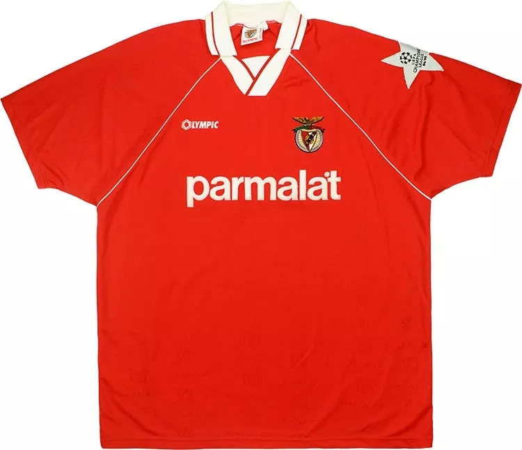 OLYMPIC 94-95 ベンフィカユニフォーム Olympic 1994-95 Benfica Match Worn Champions League Home Shirt