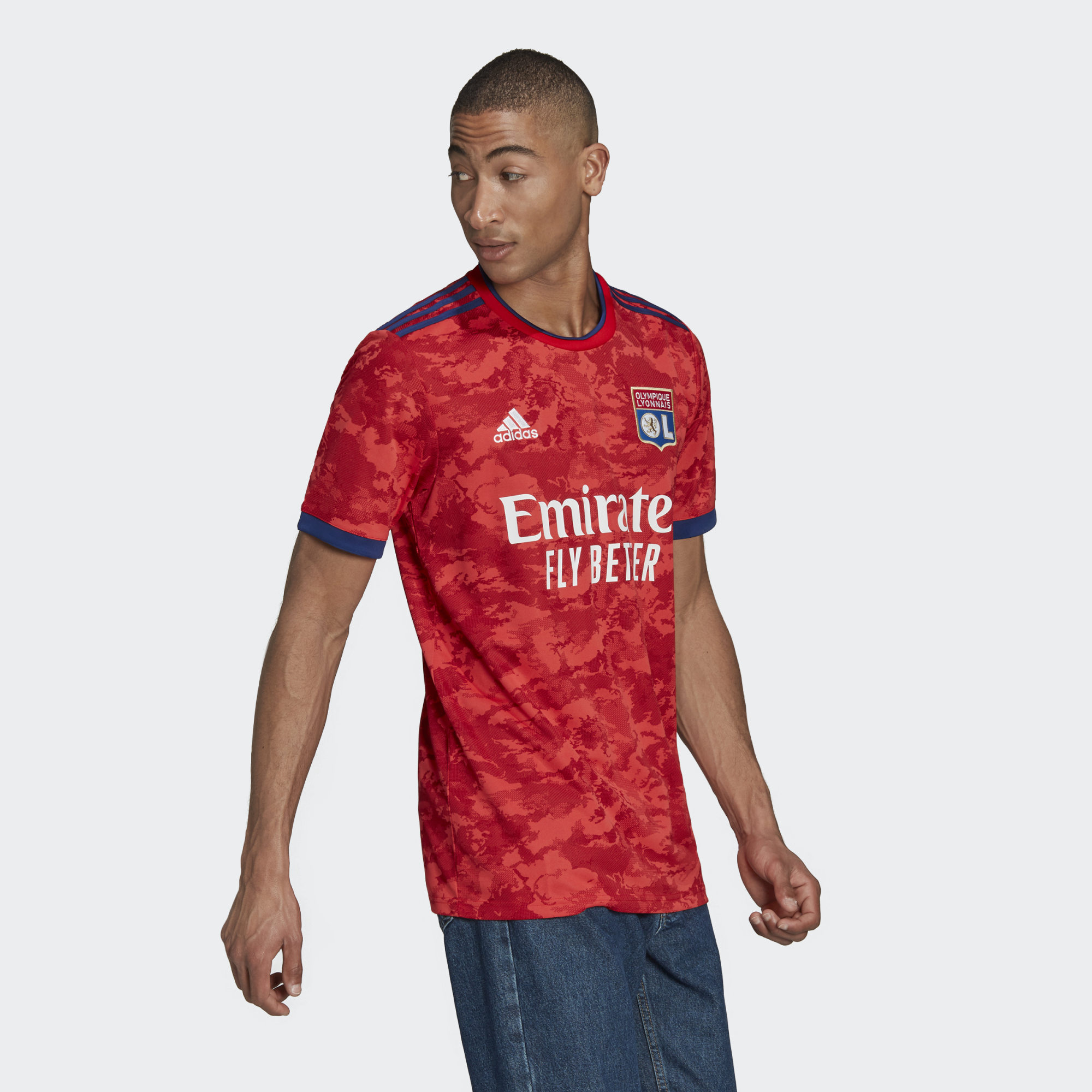 Olympique Lyon 2021-22 Adidas Away Shirt | 21/22 Kits | Football ...