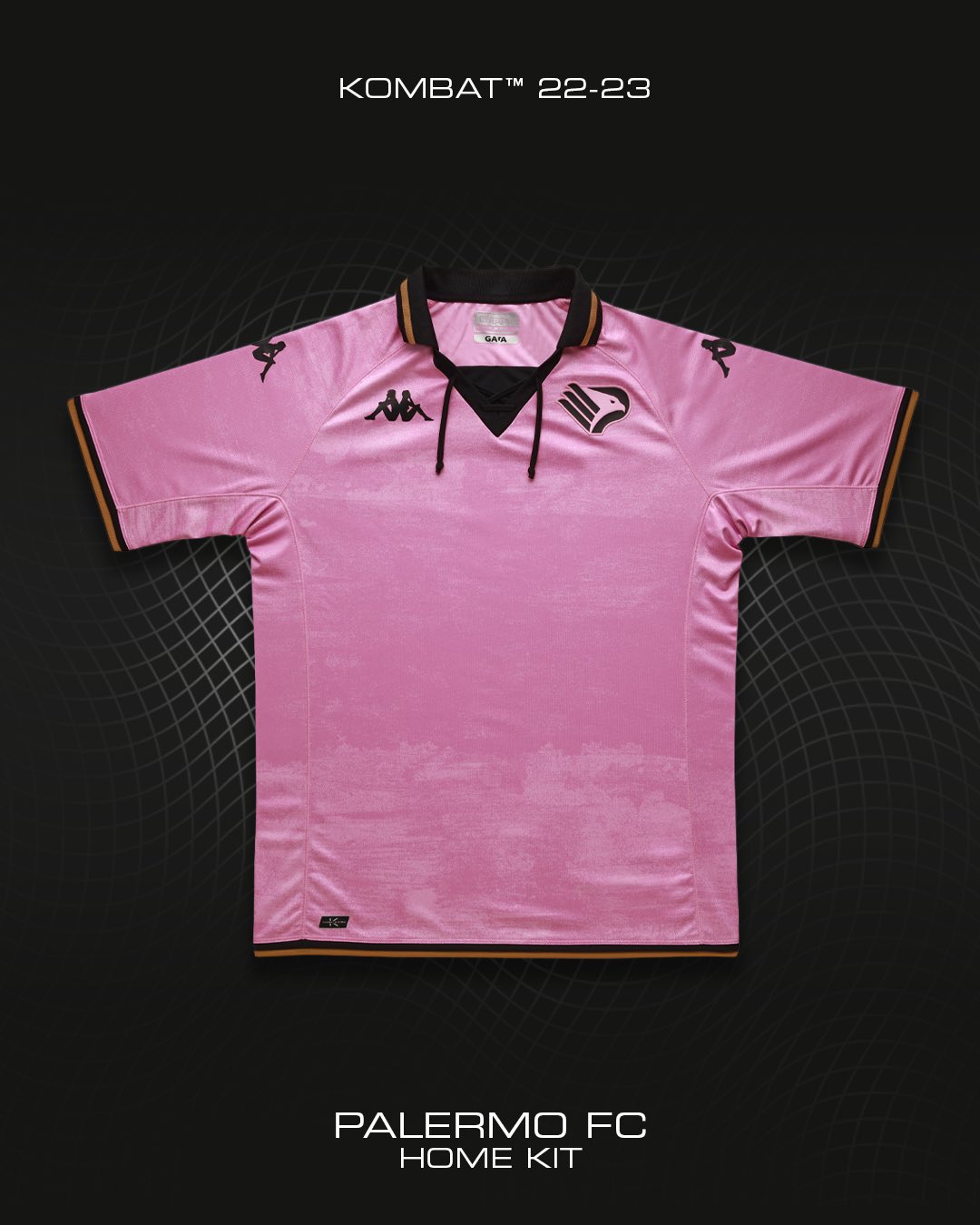 KAPPA PALERMO 2022/23 HOME JERSEY - Soccer Plus