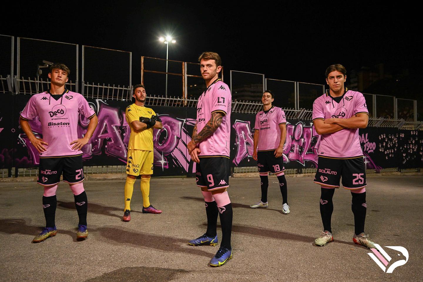 Palermo 2022-23 Kappa Home, Away and Third Kits - Football Shirt