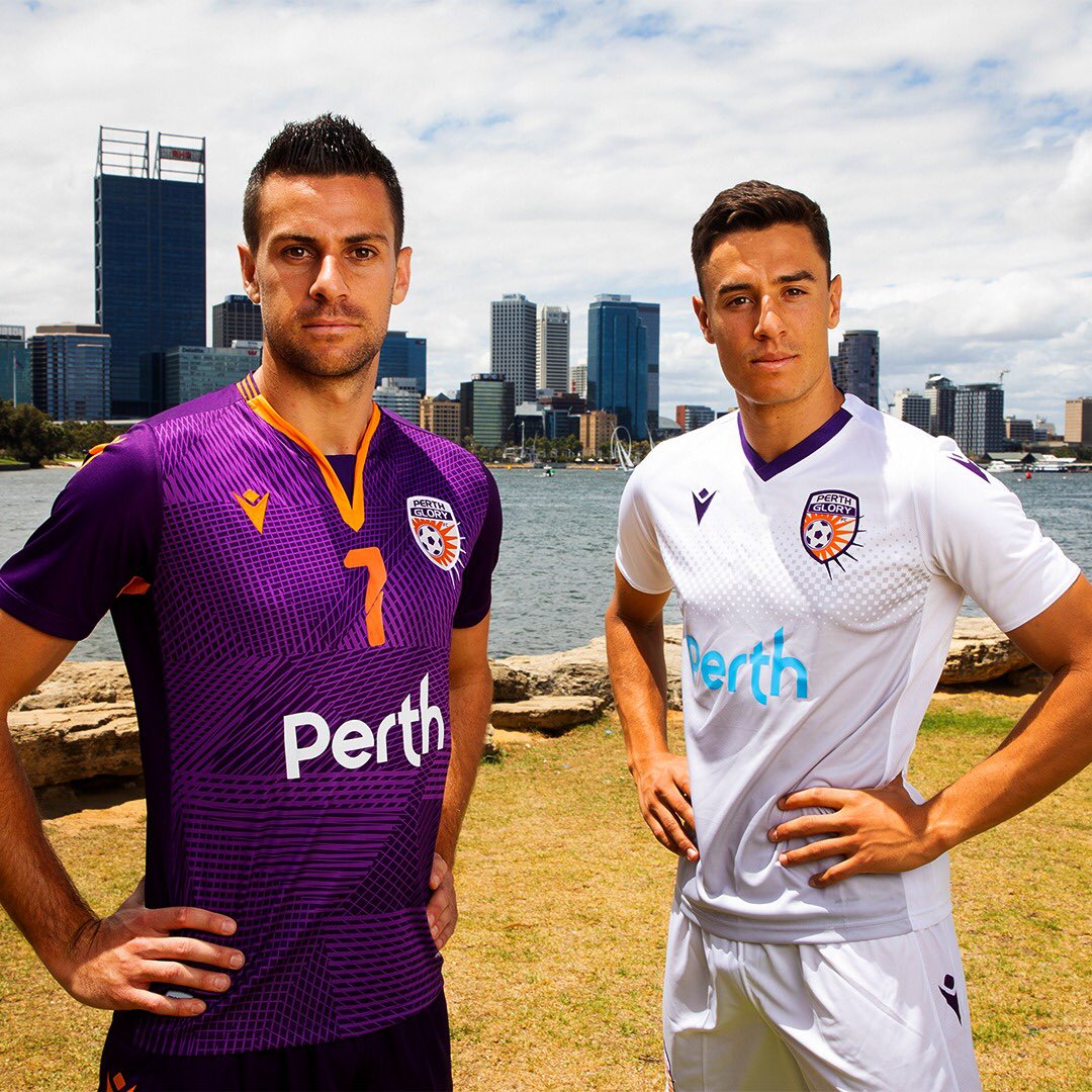 Perth Glory 2020 Macron ACL Home & Away Kits | 20/21 Kits ...