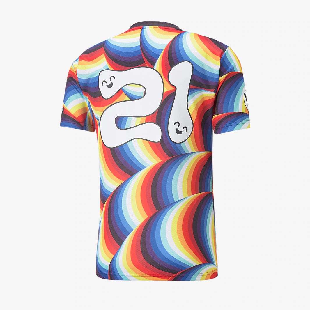Acid FC X Puma FC Planet Utopia Shirt - Puma Black / Violet Indigo