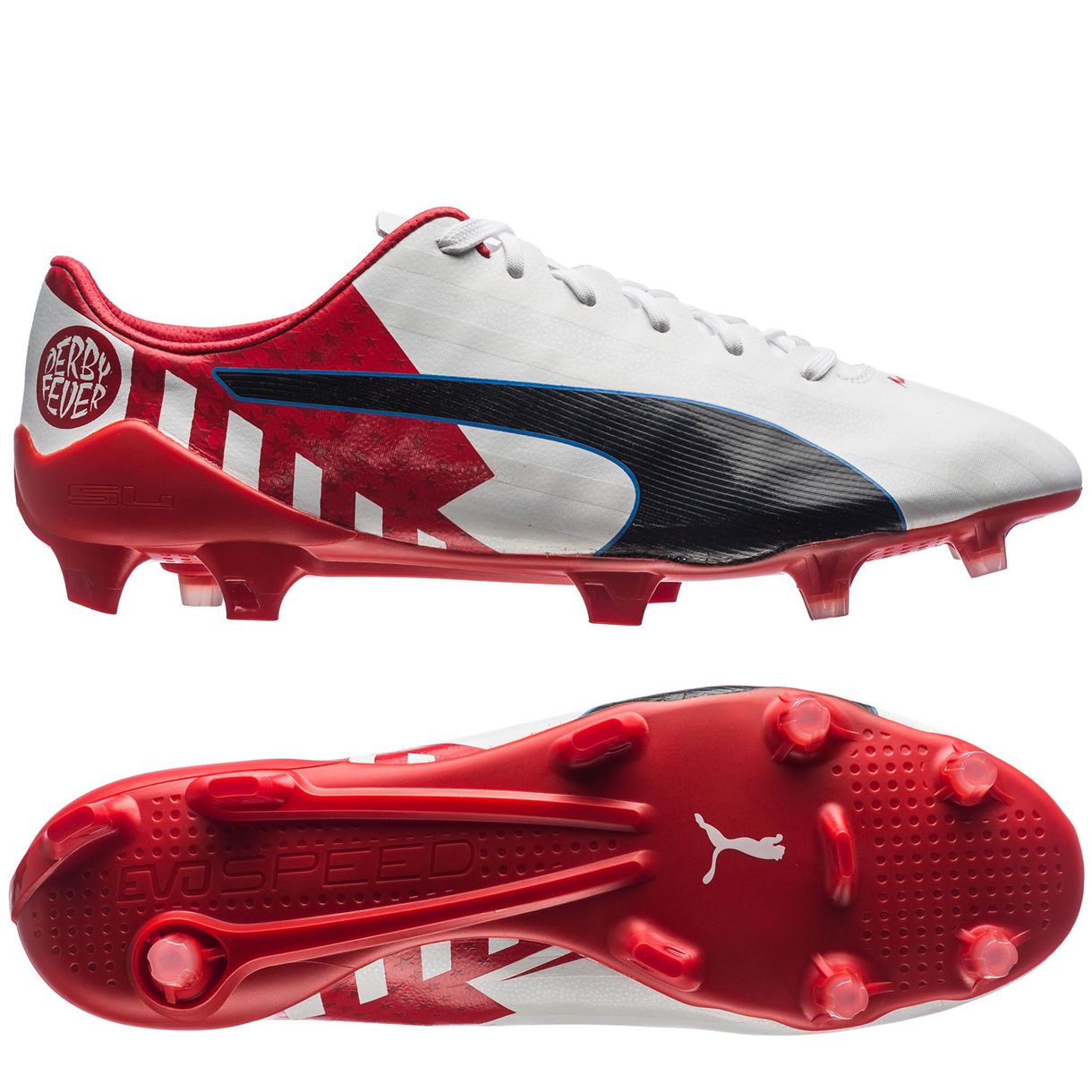 Observar Scully Manifiesto Puma evoSPEED 17 SL-S FG Derby Fever Griezmann - High Risk Red / Puma White  - Football Shirt Culture - Latest Football Kit News and More