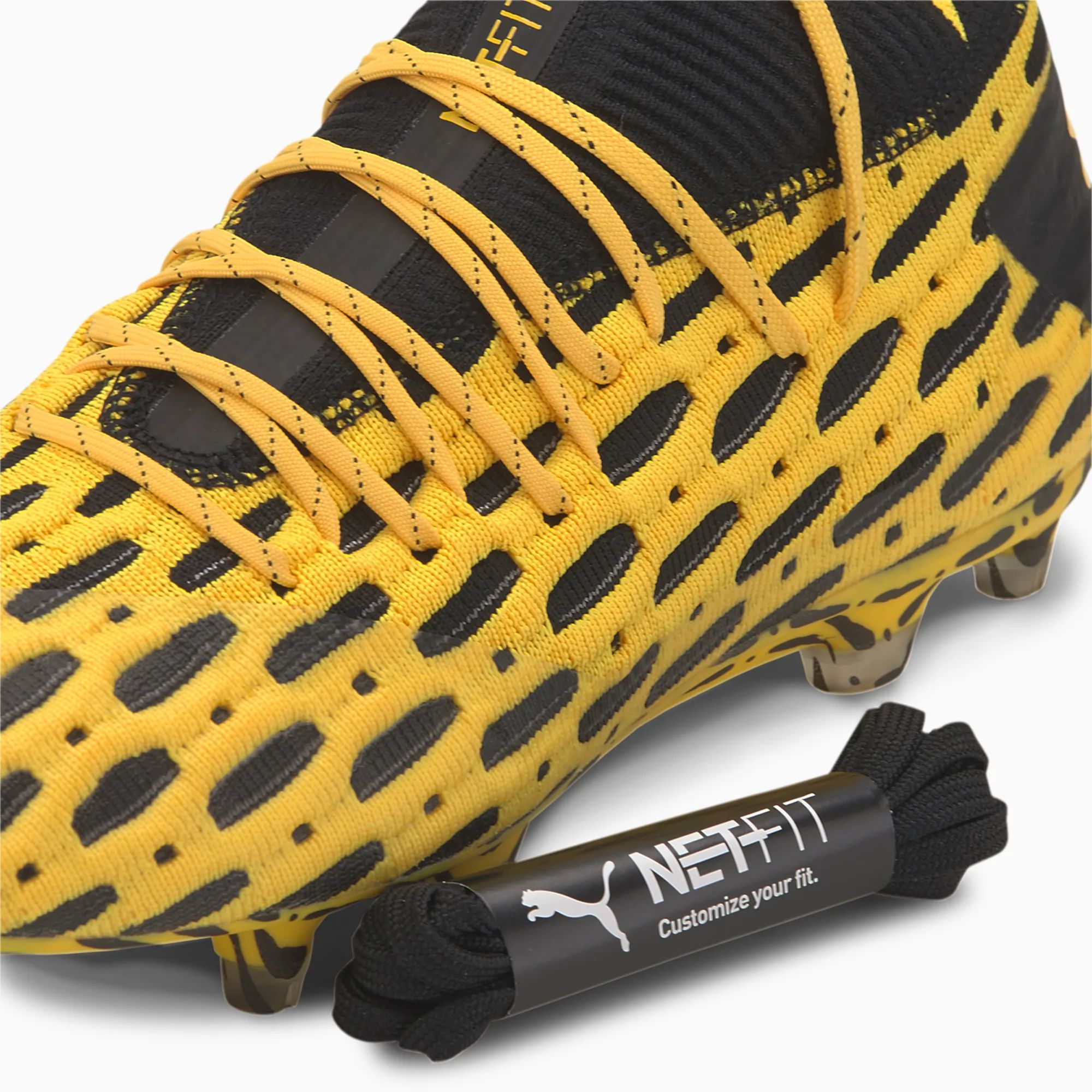 Puma Future 5.1 Netfit FG/AG Spark - Ultra Yellow / Puma Black