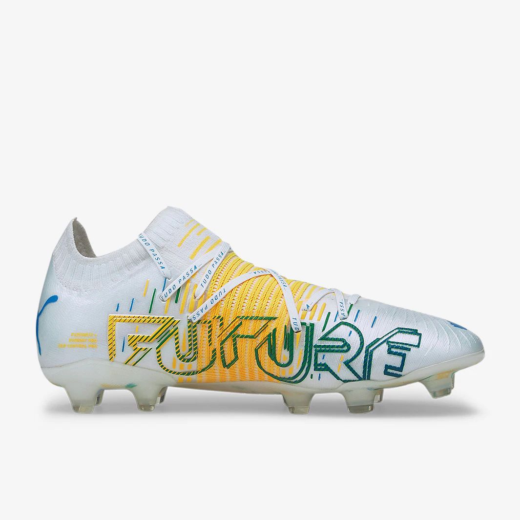Puma Future Z Neymar x Copa America FG - White / Yellow Alert / Black