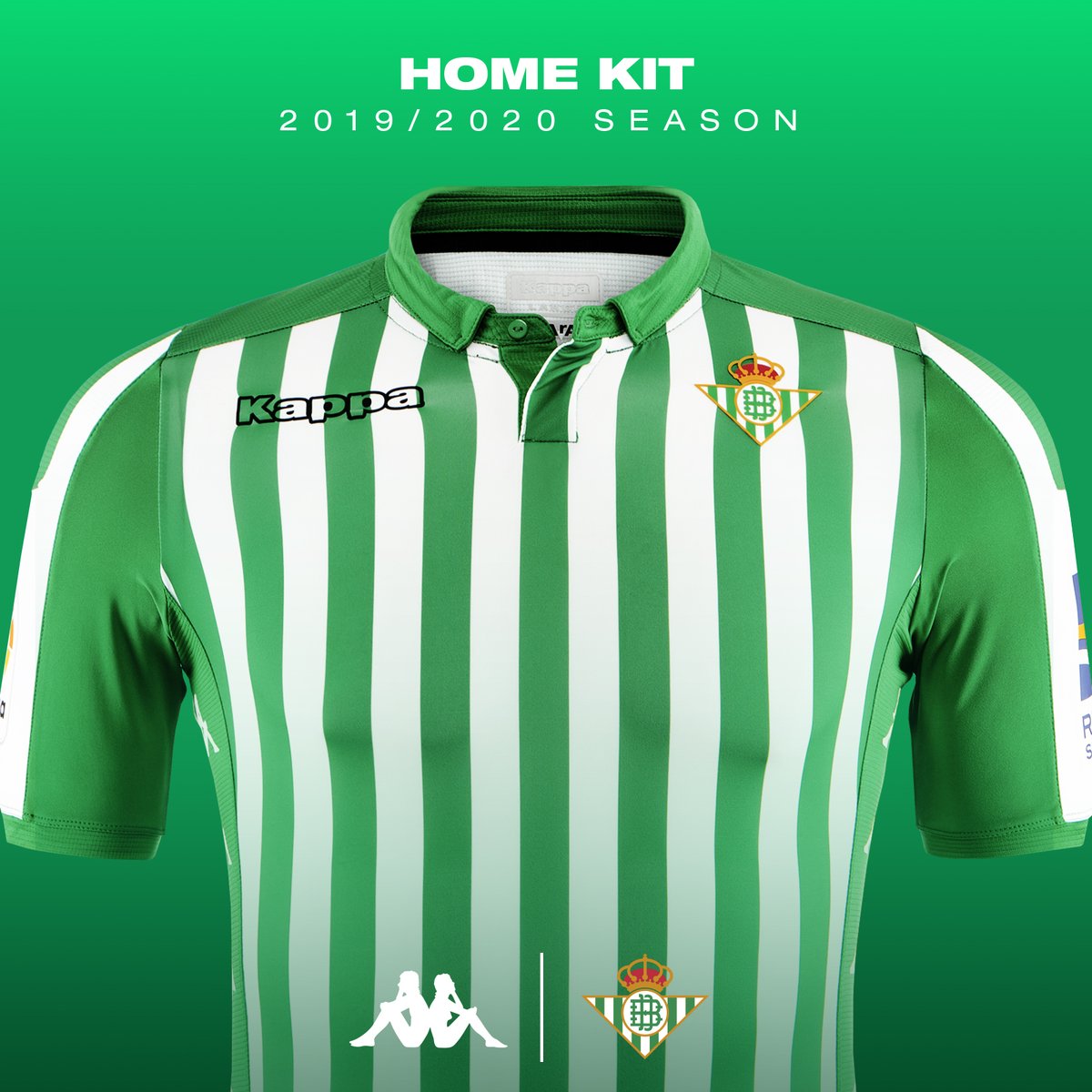 Real Betis 2019-20 Kappa Home Kit | 19/20 Kits | Football shirt blog