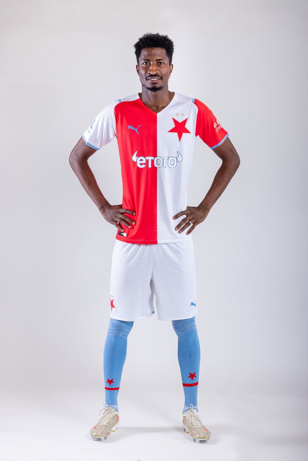 PUMA SK Slavia Praha Home Shirt Replica 758064-01 