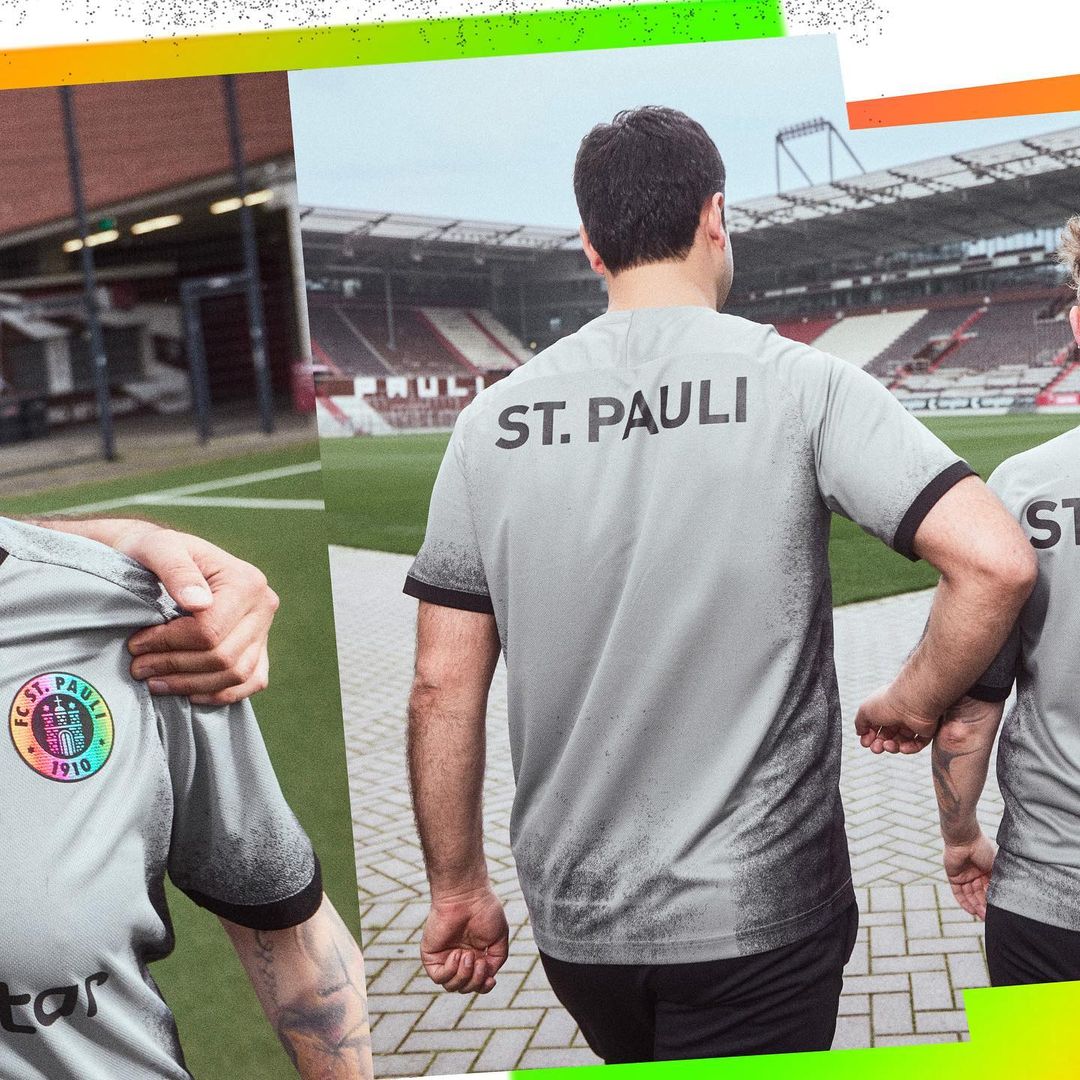 DIIY FC St Pauli Stutzen 3rd 2 2021/2022 Grau 