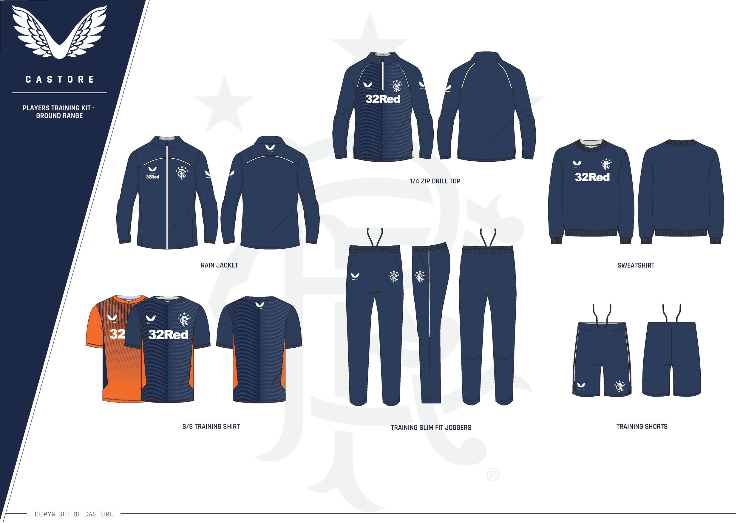 rangers new castore kit