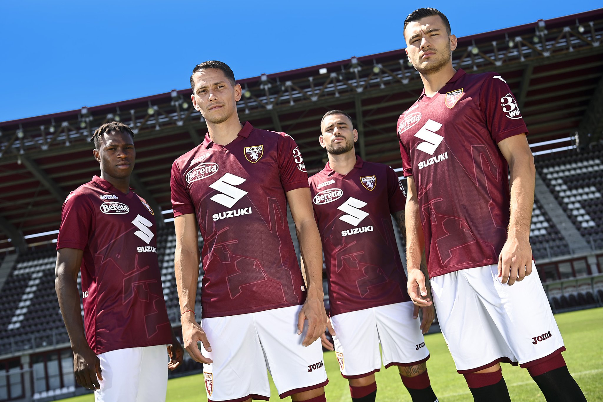 Jersey Joma Torino Home Jersey 2023-2024 Burdeos - Fútbol Emotion