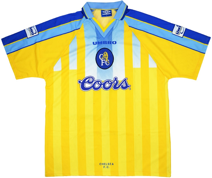 Umbro 1996-97 Chelsea Match Issue Umbro Cup Away Shirt - Football