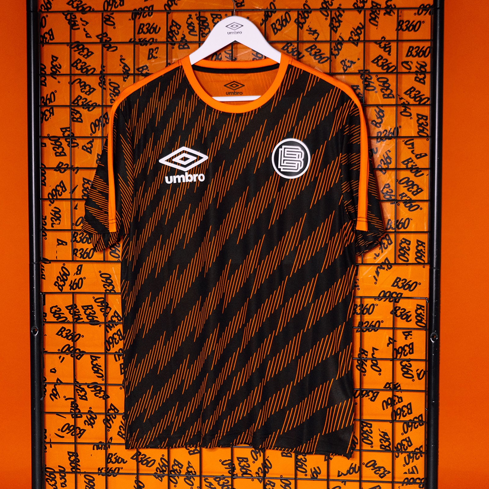 Umbro X B360 Esports 20/21 Jersey - Black / Orange