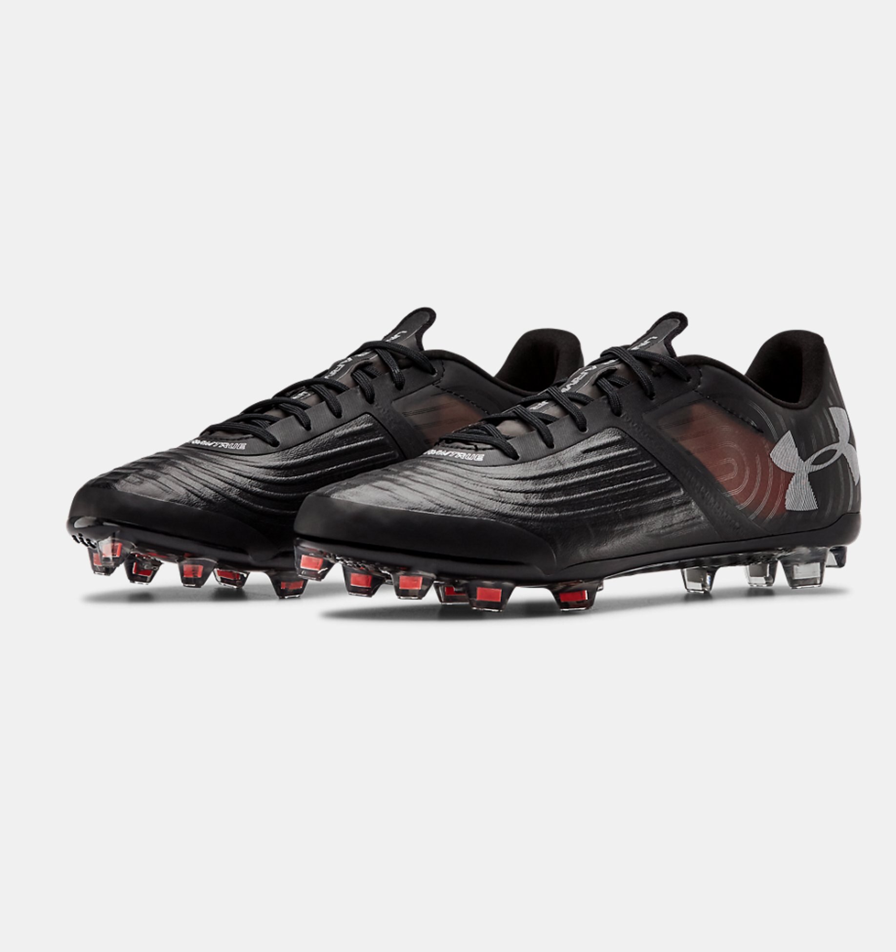 Under Armour Magnetico Pro SL FG - Black / Red | Football boots 