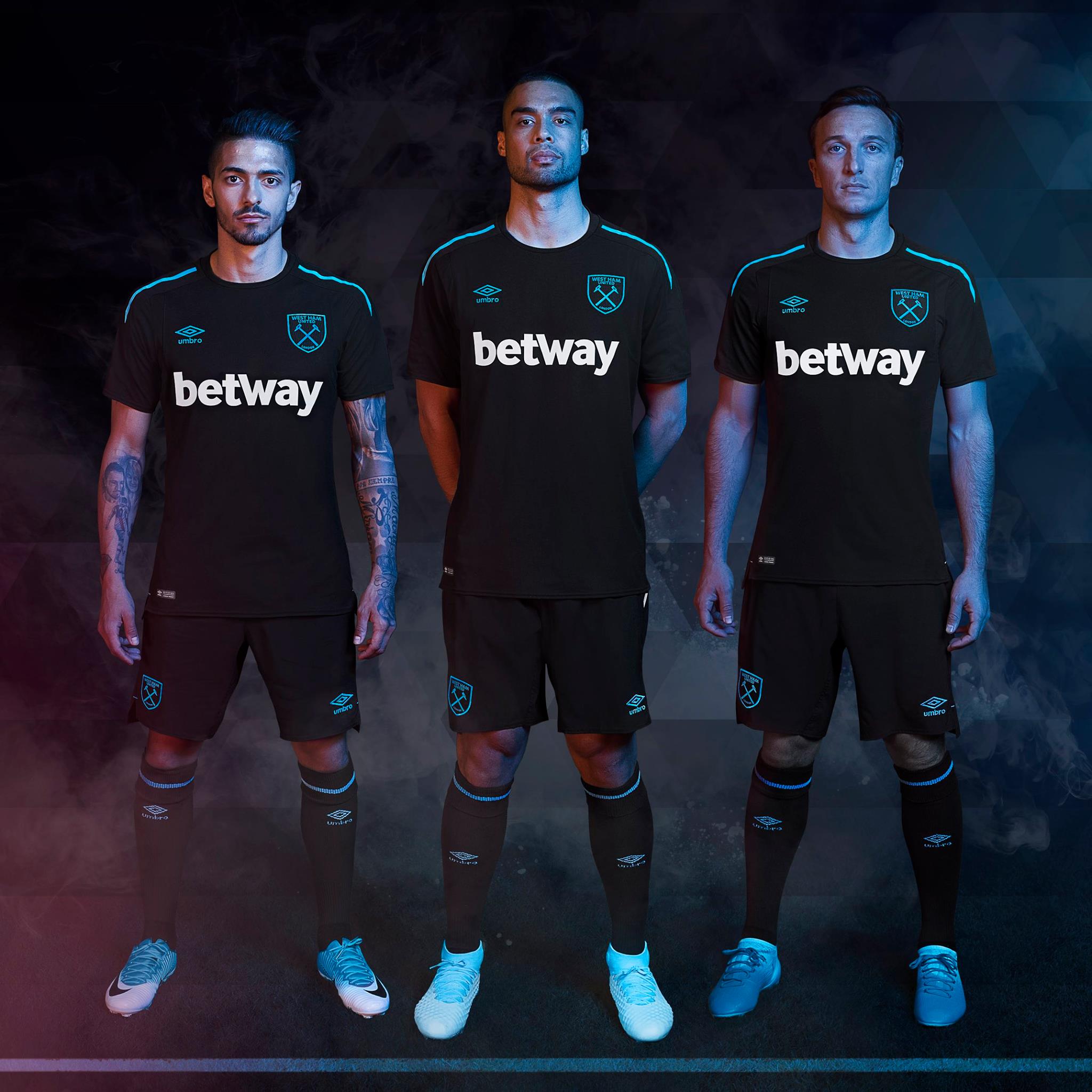 West Ham United 201718 Umbro Away Kit 17/18 Kits Football shirt blog