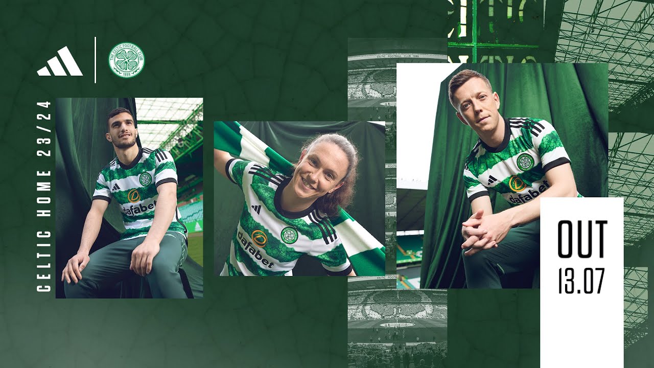 Celtic 2023-24 adidas 'Picasso' Home and Away Kits - Football Shirt Culture  - Latest Football Kit News and More