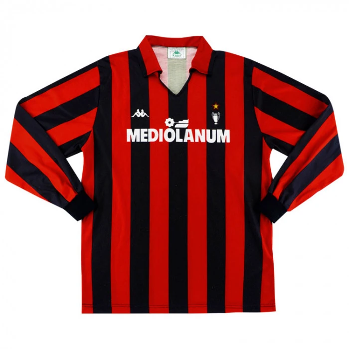 AC Milan 1989-90 Home Shirt