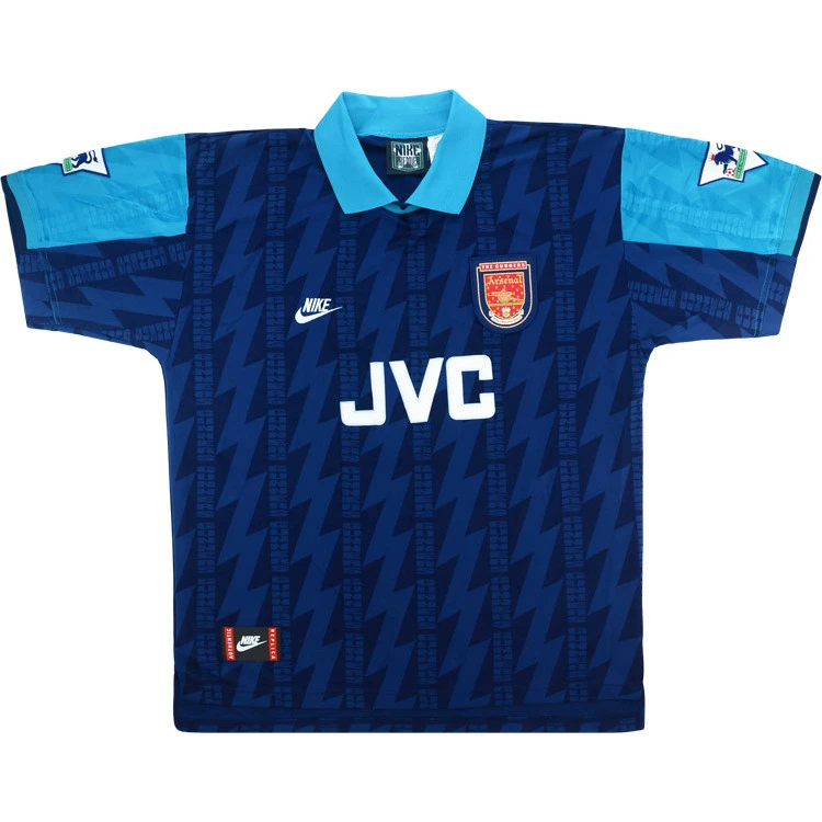 Arsenal 1994-95 Match Issue Away Shirt Winterburn
