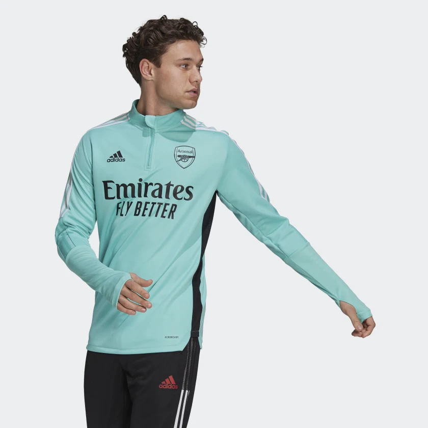 Arsenal 21/22 Tiro Training Top - Acid Mint