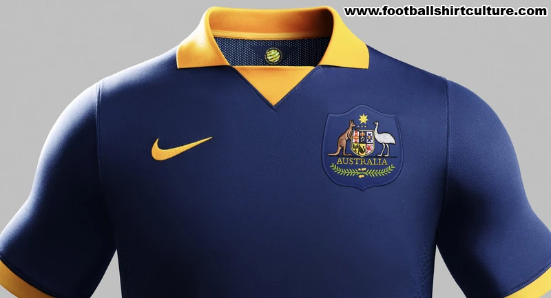 Australia World Cup 2014 Nike Away Football Kit