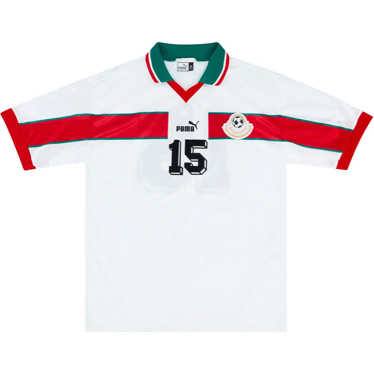 Belarus 1999 Match Issue Home Shirt #Belarus #matchworn #shirtcollector