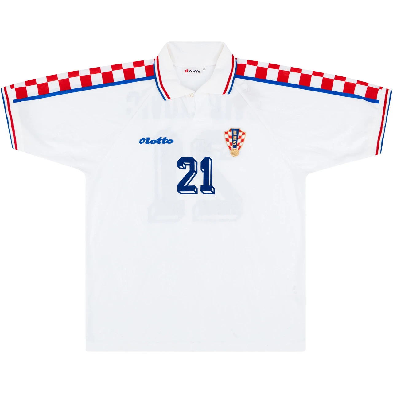 Croatia 1997 Match Issue Away Shirt #Croatia #matchworn #shirtcollector