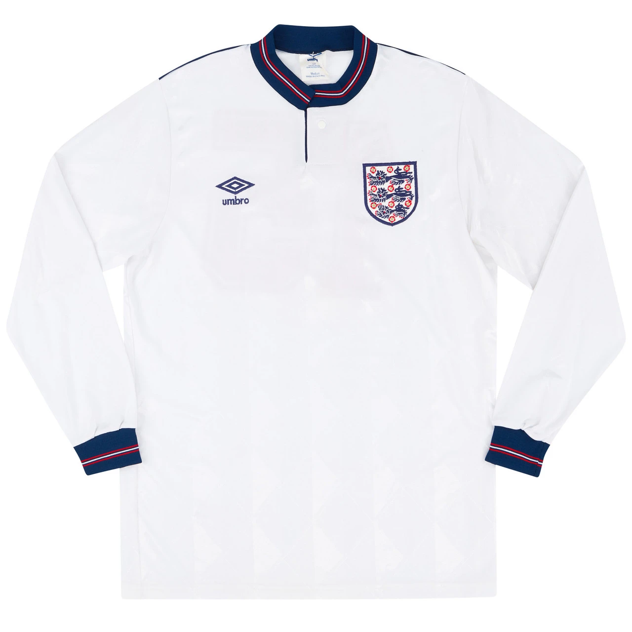 England 1988 U-21 Match Issue Home Shirt #matchworn #footballshirt #shirtcollector