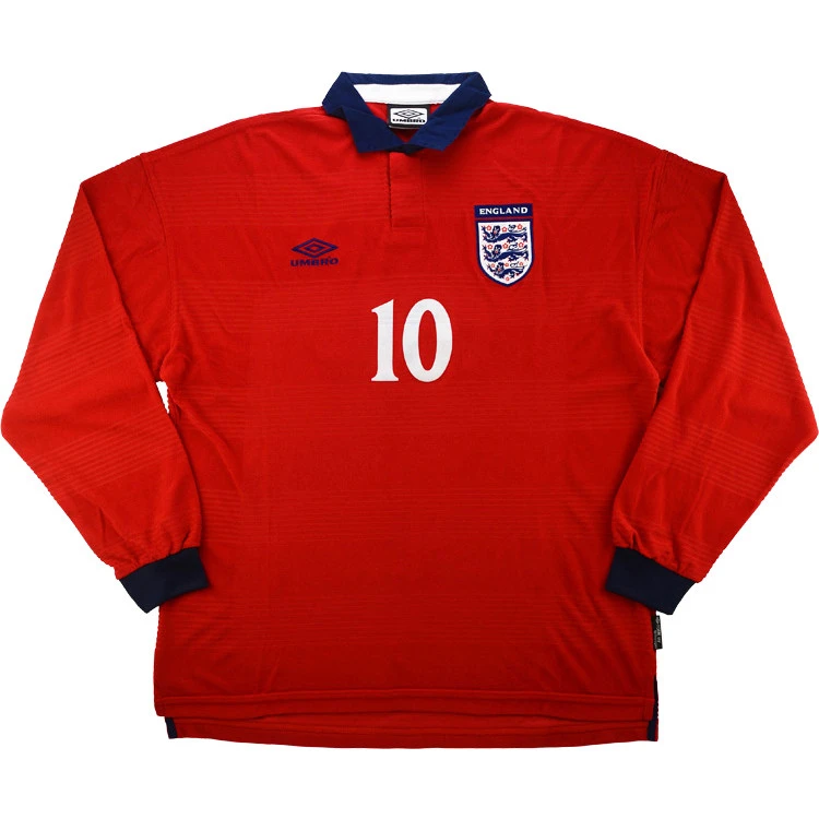 England 1999-01 Match Issue Away Shirt #england #matchworn #shirtcollector